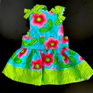 Dog Harness Jumper Dress